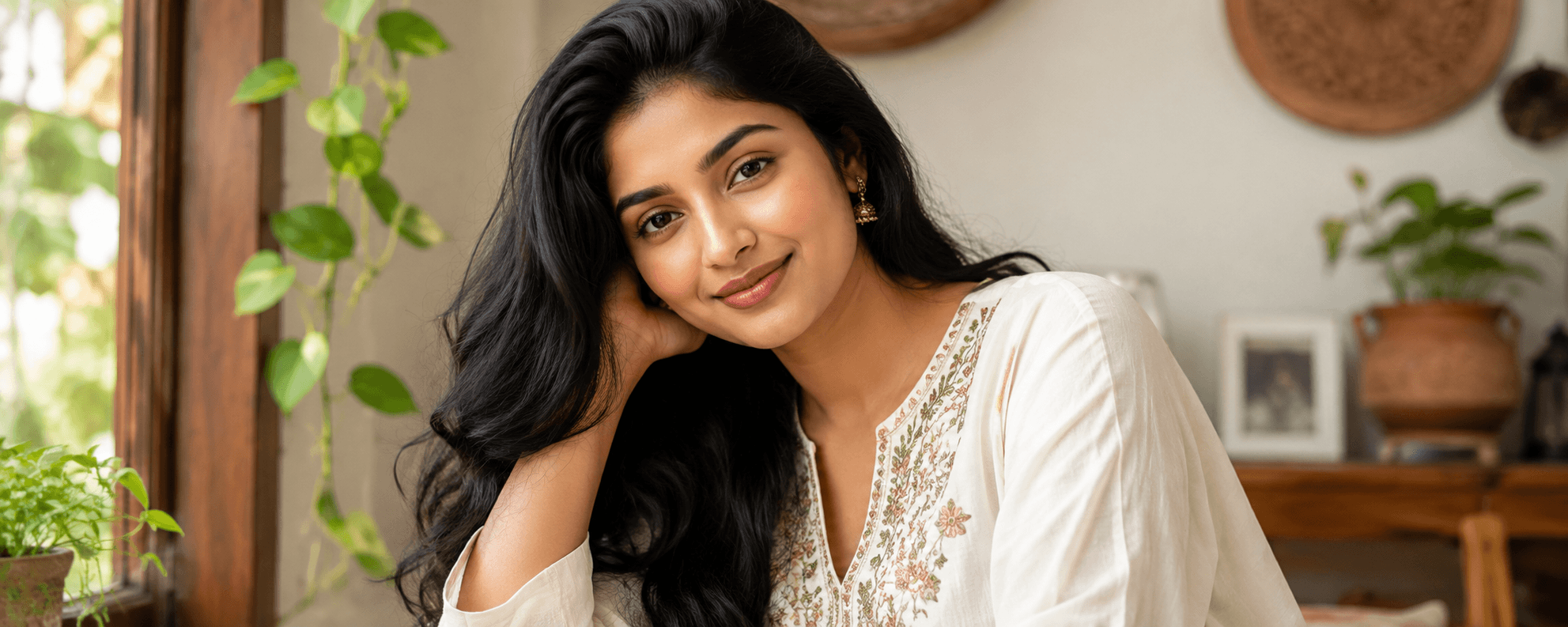 NILINI Natural Black — deep natural black hair colour from Blue Indigo and Henna
