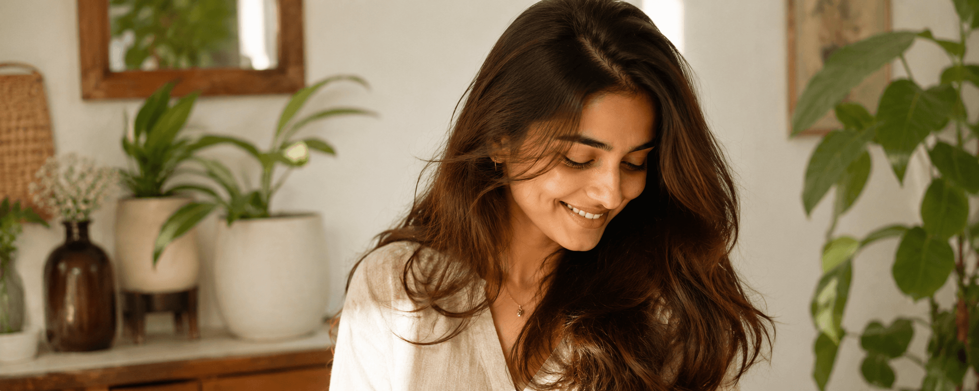 NILINI Dark Brown — warm dark brown hair colour from Coffee and Black Tea