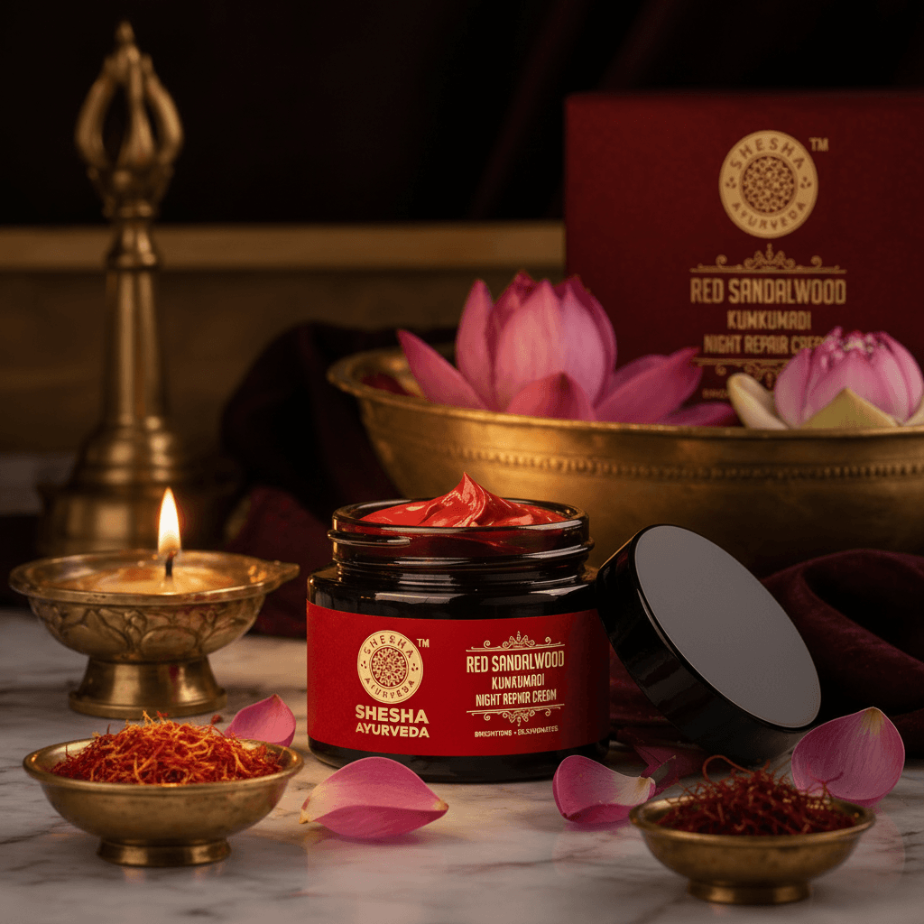 Red Sandalwood Night Repair Cream
