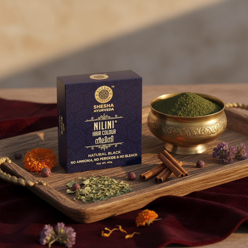 NILINI Ayurvedic hair colour Kerala heritage